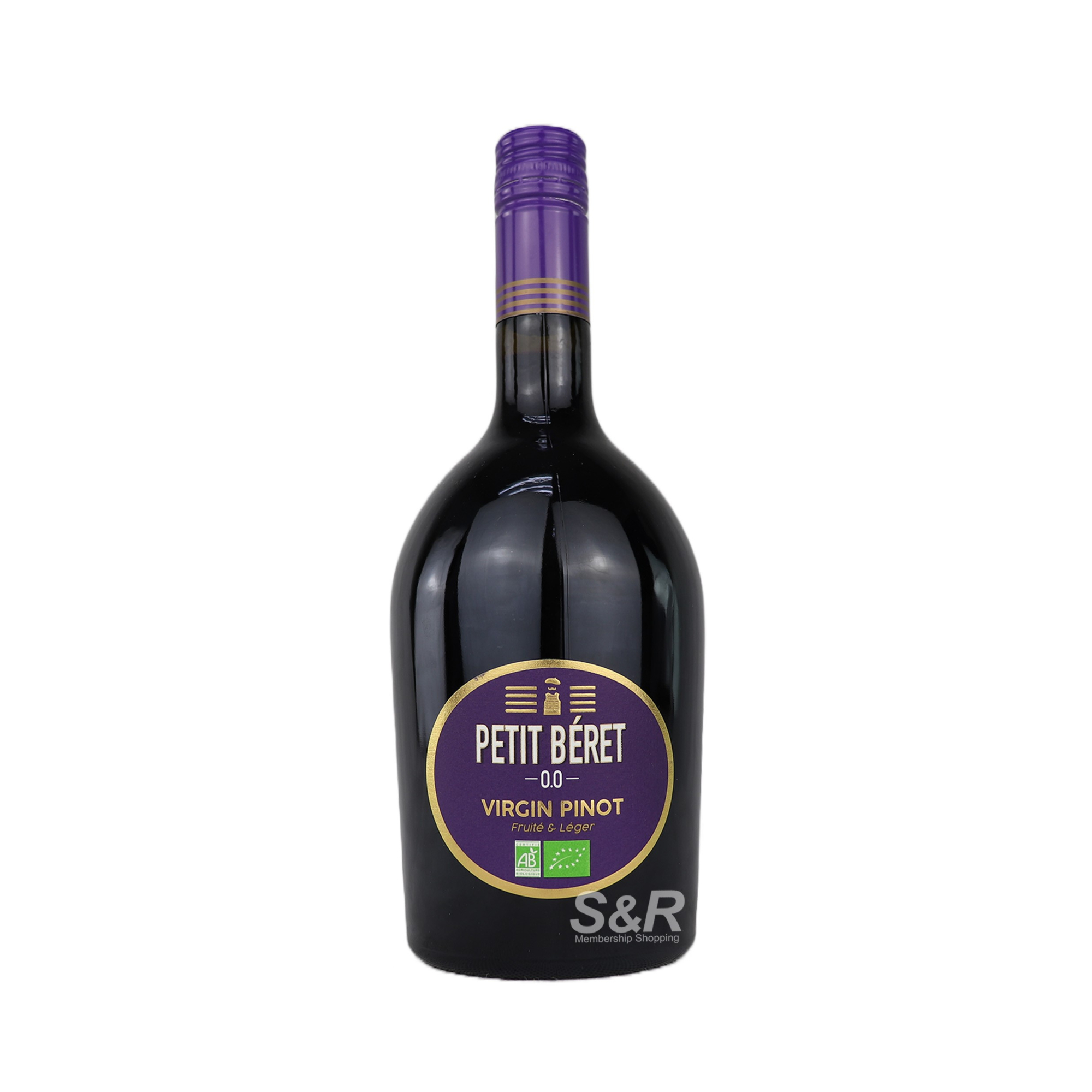 Le Petit Beret Virgin Pinot Noir Non-Alcoholic Red Wine 740mL Le Petit Beret Virgin Pinot Noir Non-Alcoholic Red Wine 740mL